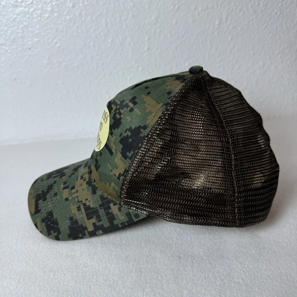 Bass Pro Shops Hat Digital Camo Mesh Back Trucker Cap Adjustable SnapBack